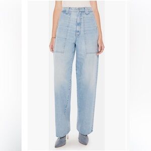 MOTHER “The Quartet Breaker” Skimp High Waist Straight Leg Jeans • NEW • Size 32